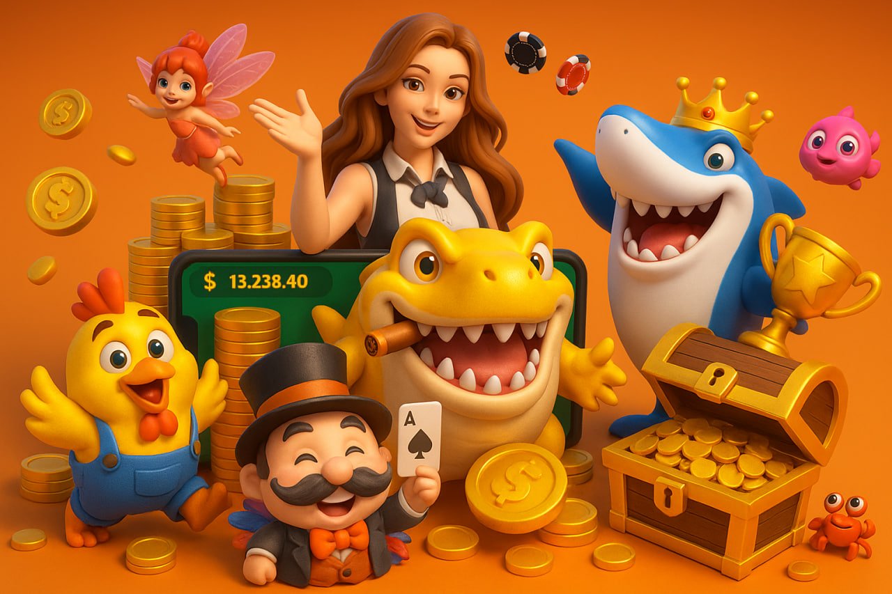Filipino player browsing slot game titles on okfun mobile platform